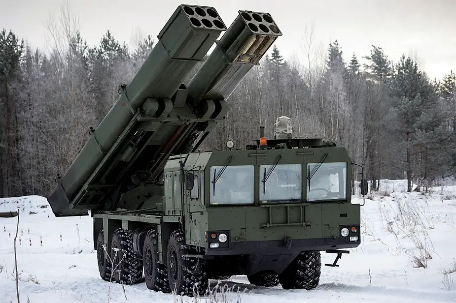 Russian Navy Artillery Units to Get Uragan 1M MLRS for Coastal Defence
