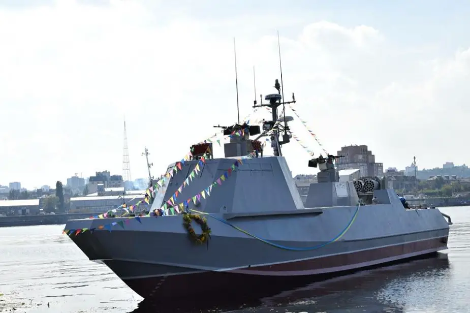 First Centaur Fast Assault Craft Launched for Ukrainian Navy