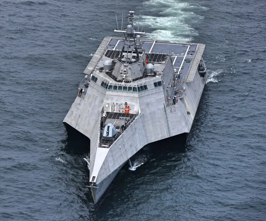 Future Littoral Combat Ship Uss Charleston Lcs 18 Delivered To Us Navy