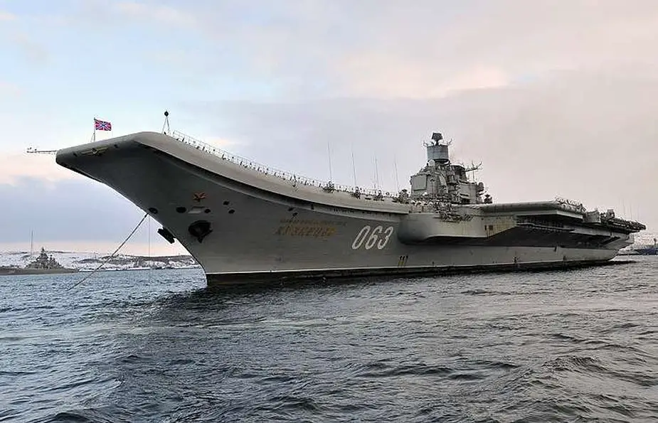 Russian USC says aircraft carrier overhaul could be delayed