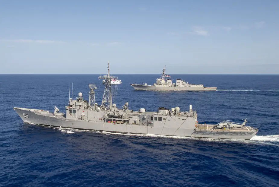 USS Preble completed cooperative deployment with HMAS Melbourne