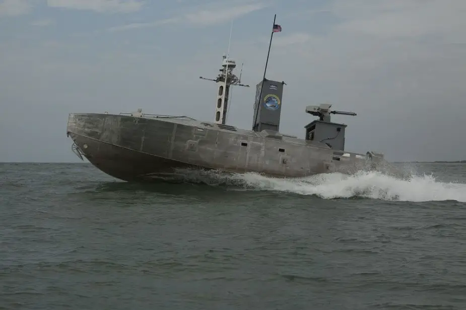 Live demonstration with Expeditionary Warfare Unmanned Surface Vessel for US Navy 925 001