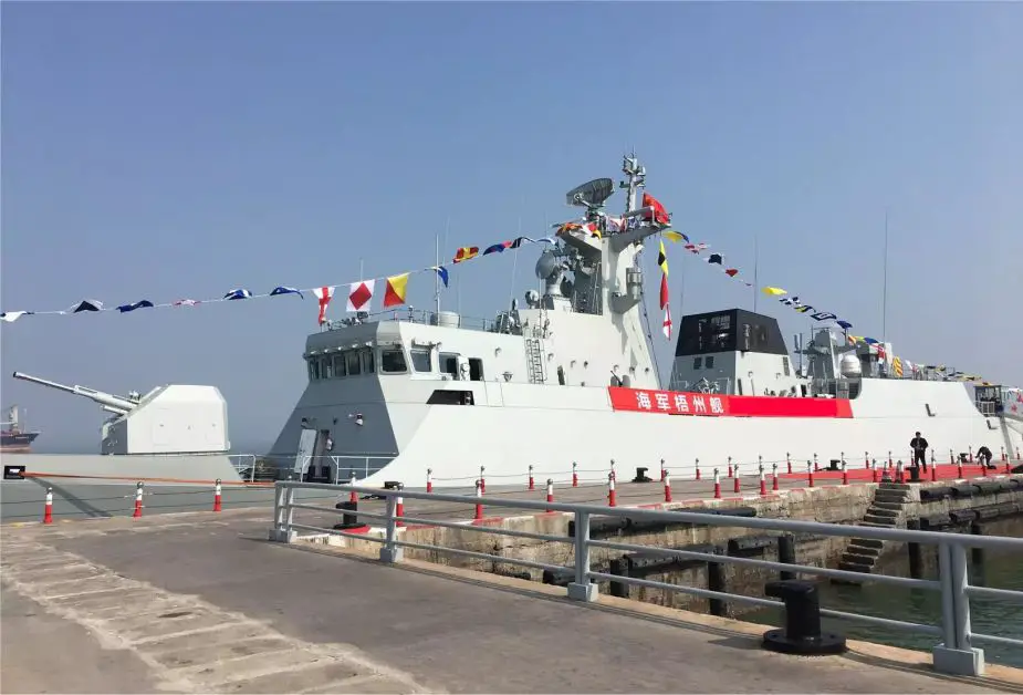 China has launched five warships in December 2019 including Type 056A Type 052D Type 055 missile destroyers and frigates 925 001