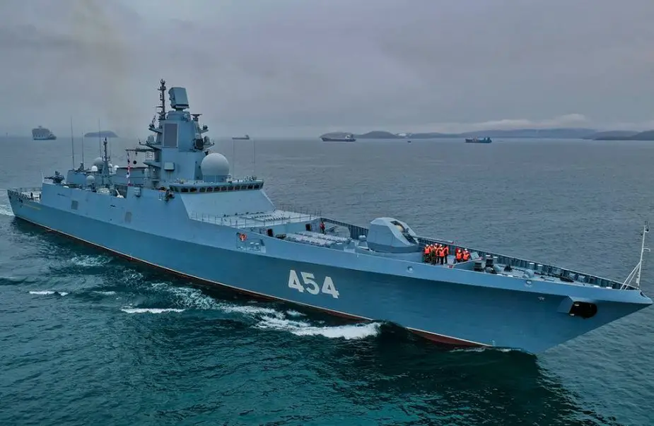 Russia laid down two Gorshkov class frigates of Project 22350 925 001