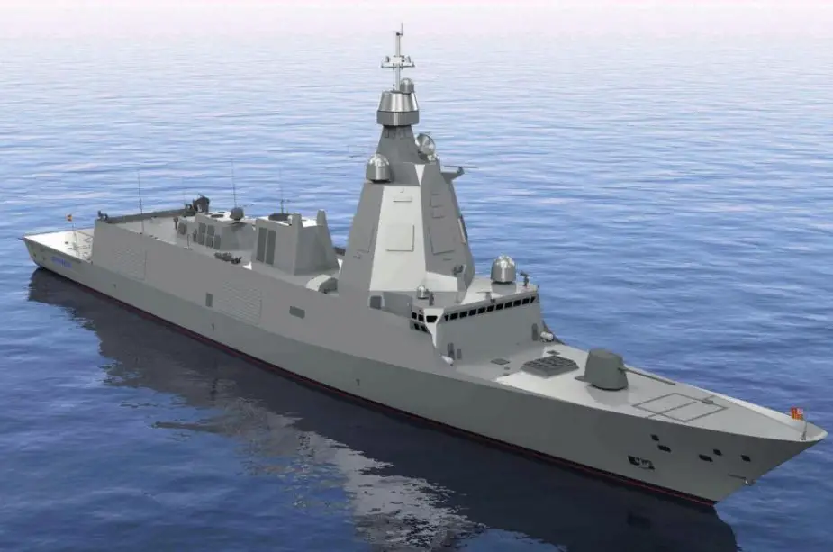 Spain to start the building of its new F 110 frigates this year 925 001