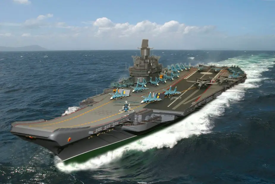New Russian aircraft carrier likely to be developed from project 11437 take 1 925 001