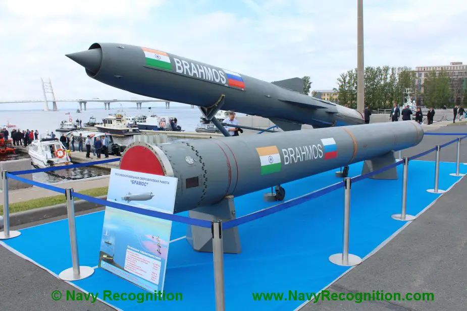 Sea Launched BrahMos cruise missiles delivered to Indian navy frigates 2