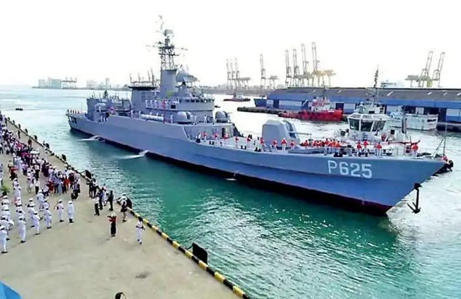 Sri Lanka Navy receives P 625 vessel offered by China