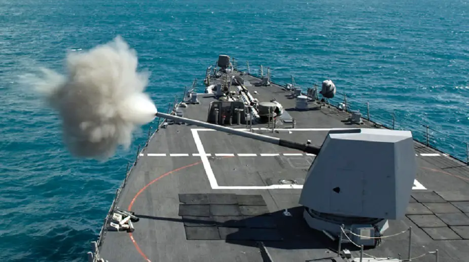 US Navy awards BAE Systems 70 million contract for upgraded Mk 45 gun systems
