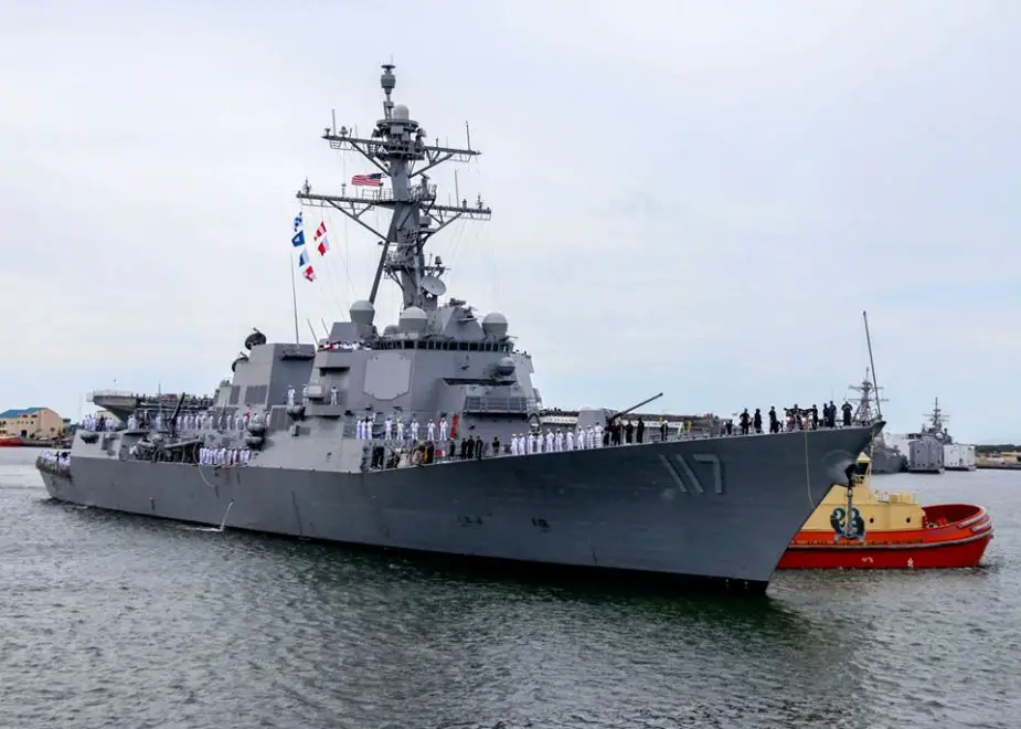 us navy to launch DDG 117 USS Paul Ignatius arleigh burke class destroyer