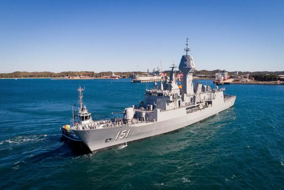 Frigate HMAS Arunta rejoins Australian Navy after AMCAP upgrade