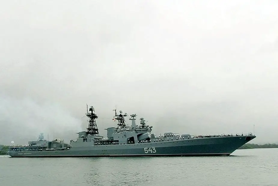 Upgraded Russian Frigate Marshal Shaposhnikov to conduct sea trials this