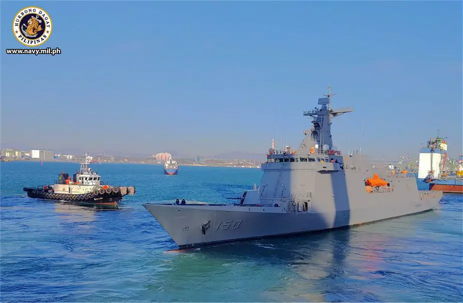 Sea trials BRP for Jose Rizal class frigate of the Philippine Navy 925 001