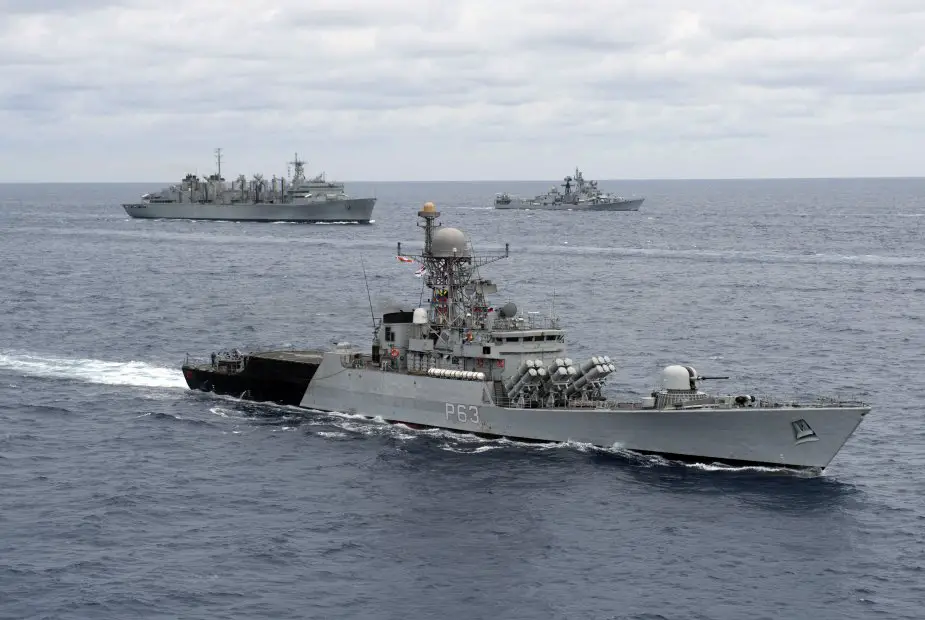 India Singapore Thailand naval exercise begins 925 001