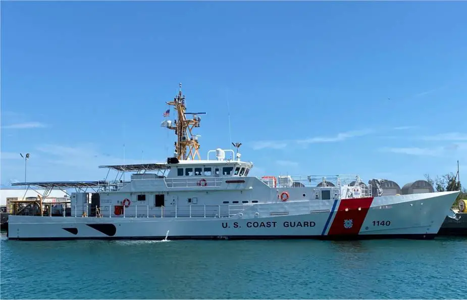 Bollinger Shipyards delivers USCGC OLIVER HENRY Sentinel class cutter to US Coast Guard 925 001