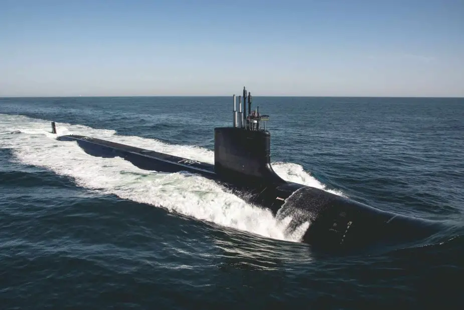 US Navy lays the keel of future Virginia class USS Idaho attack submarine 925 002