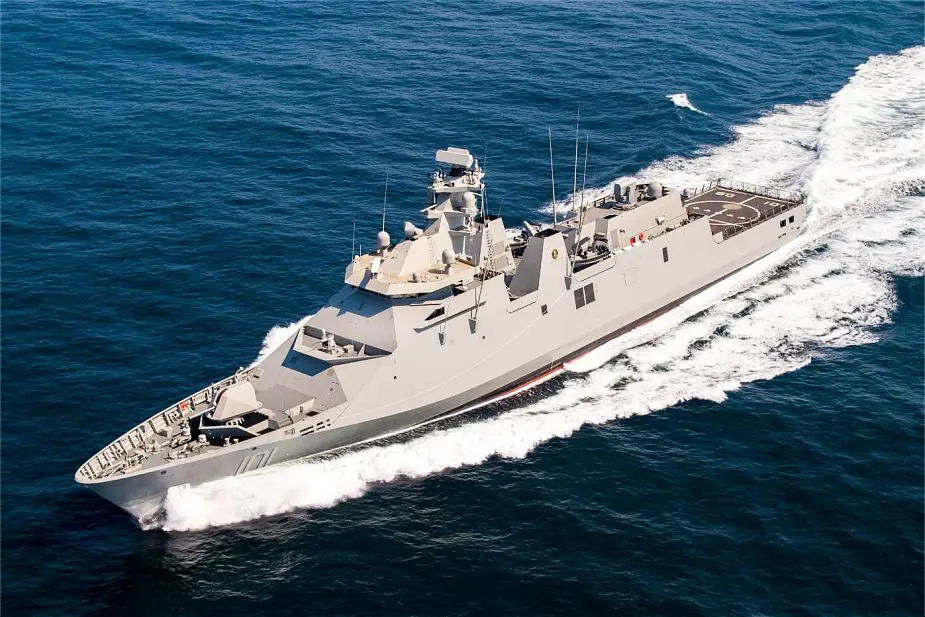 Damen from Netherlands delivers Long Range Ocean Patrol PLOA Class Vessel to Mexican Navy 925 001