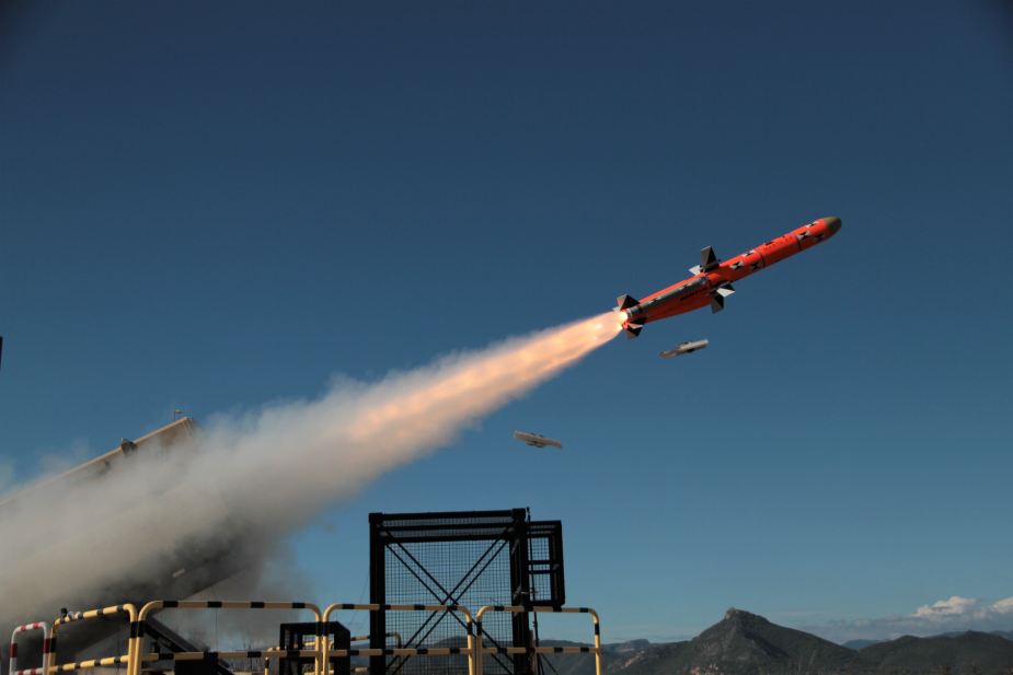 MBDA marte er anti ship missile completes second firing test