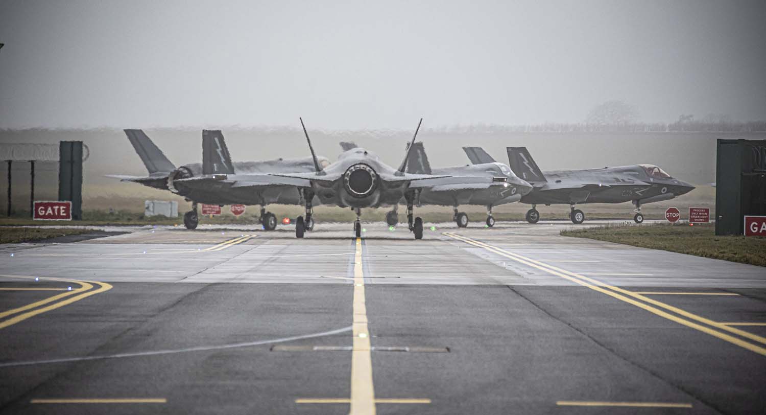 F 35 lightnings depart to take part in exercise red flag 925 001