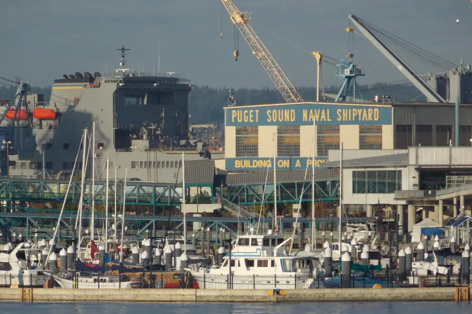 Puget Sound Naval Shipyard or Navy Yard Puget Sound