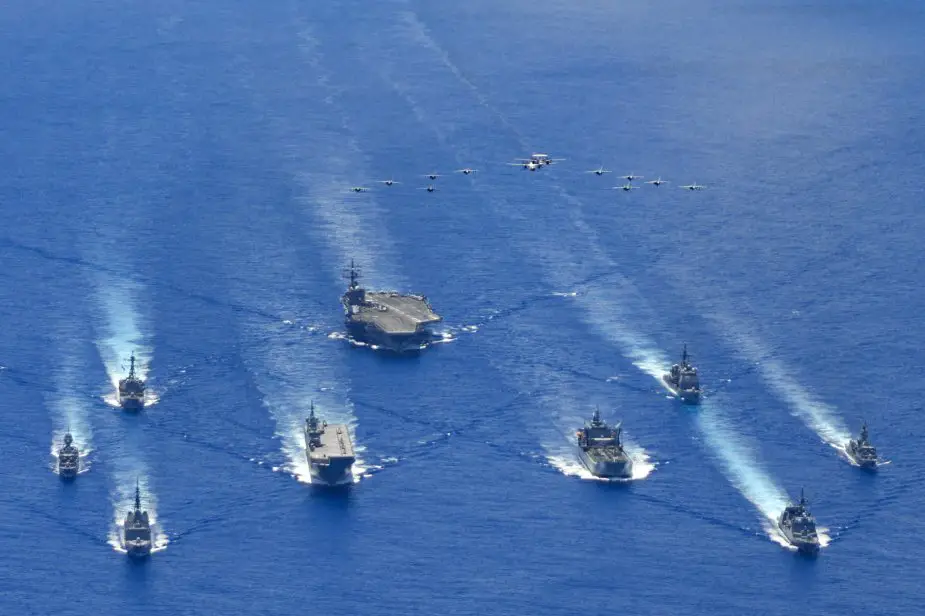 Australia Japan Join U.S. for Trilateral Naval Exercise 925 001
