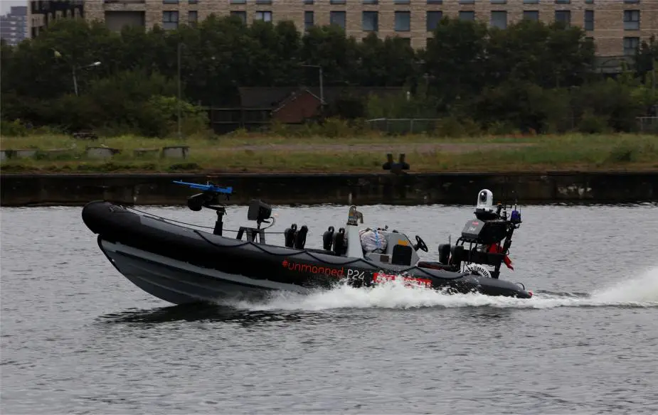 British Navy launches the first unmanned Pacific 24 boat for general duties 925 001