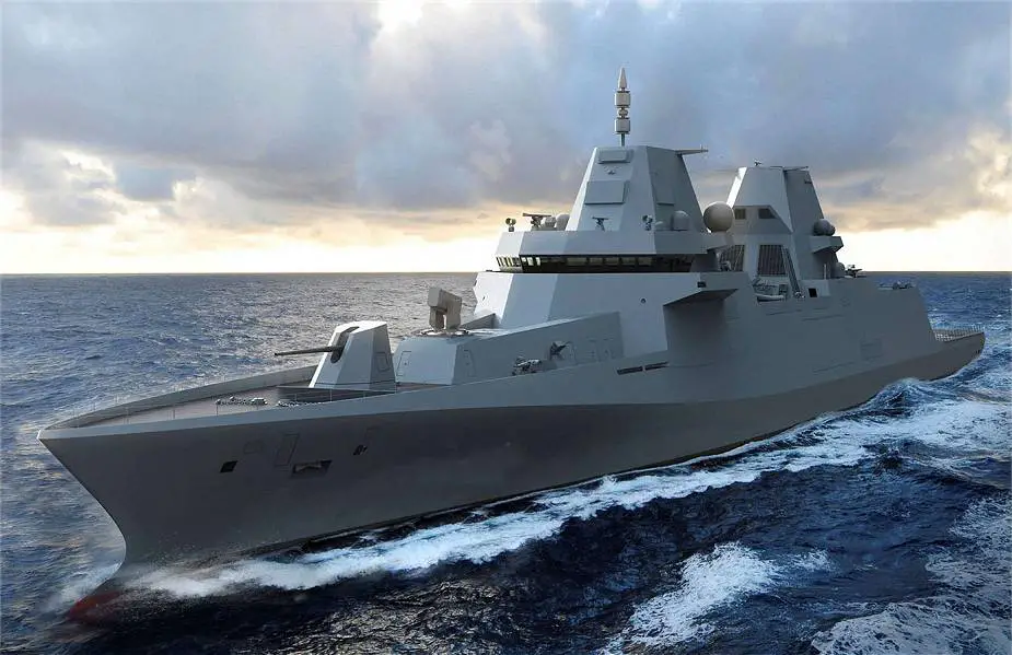 Dutch shipbuilder Damen signs contract for construction of four MKS 180 frigate for German Navy 925 001