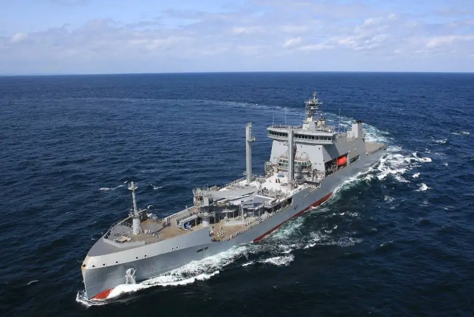 HHI Delivers Royal New Zealand Navys Largest Ever Vessel HMNZS Aotearoa 925 002