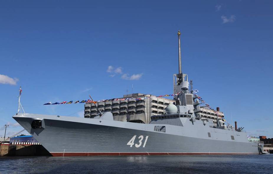Three latest frigates Admiral Gorshkov class of Project 22350 will join the Russian Navy Pacific fleet 925 001