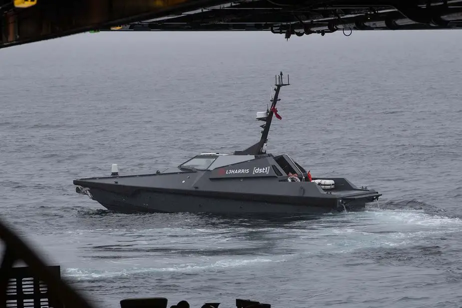 British Navy has conducted trials of unmanned naval equipment in Norway 925 001