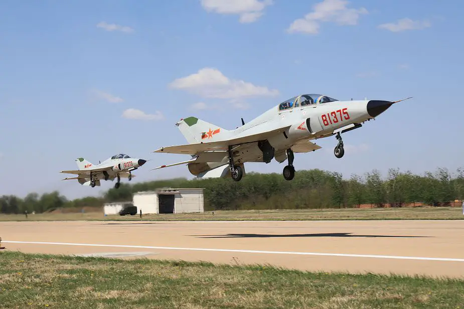 Chinese JL 9 trainer jet to be modified to train aircraft carrier pilots 925 001