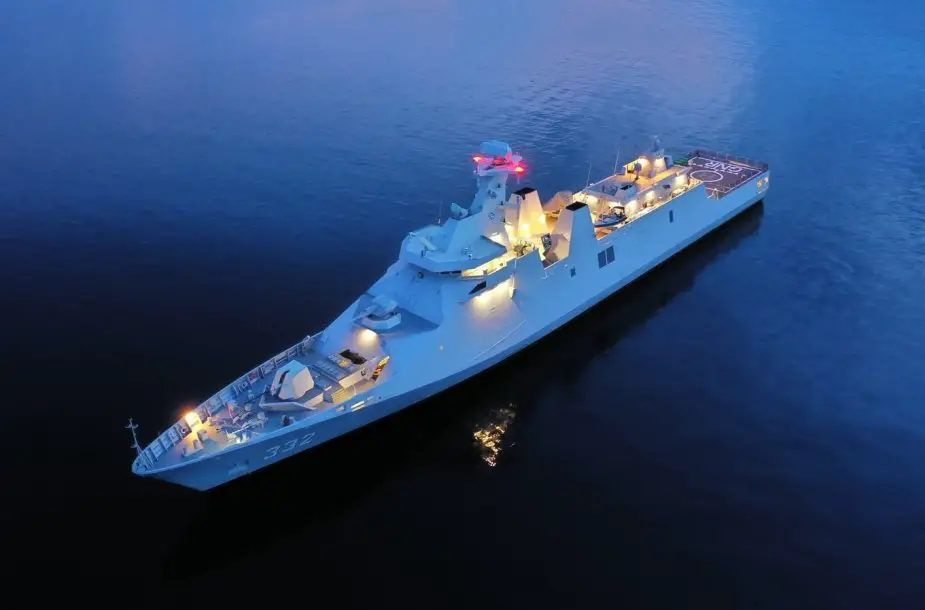 DAMEN completes combat systems installation and trials on Indonesian Guided Missile Frigate 925 002