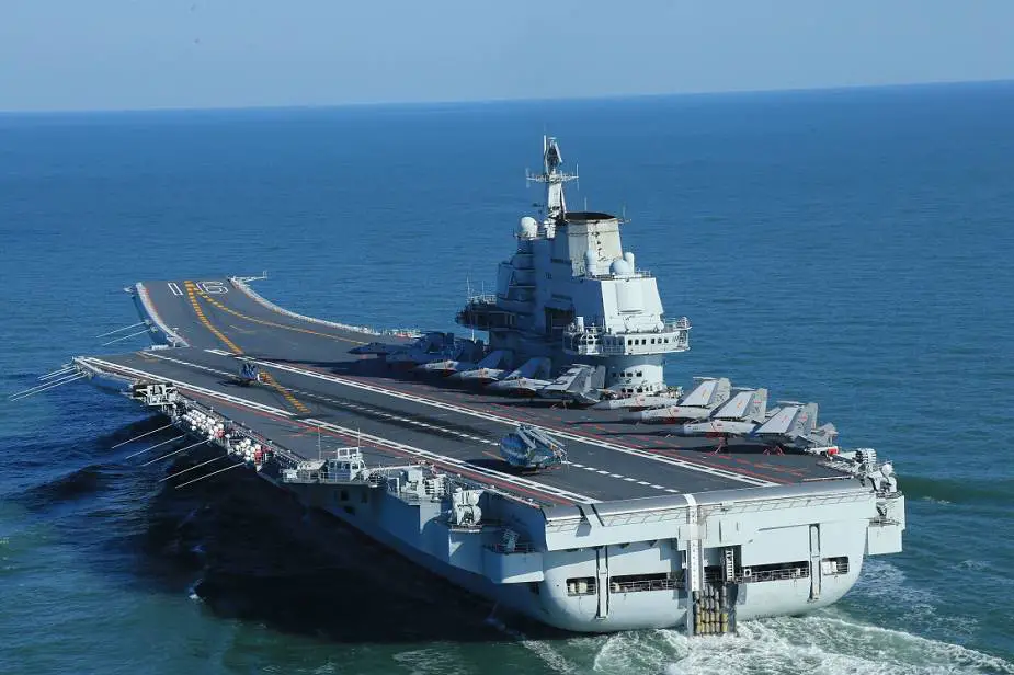 J 15 fighter of Chinese Navy aircraft carrier Liaoning conducts live firing and refueling training exercises 925 001