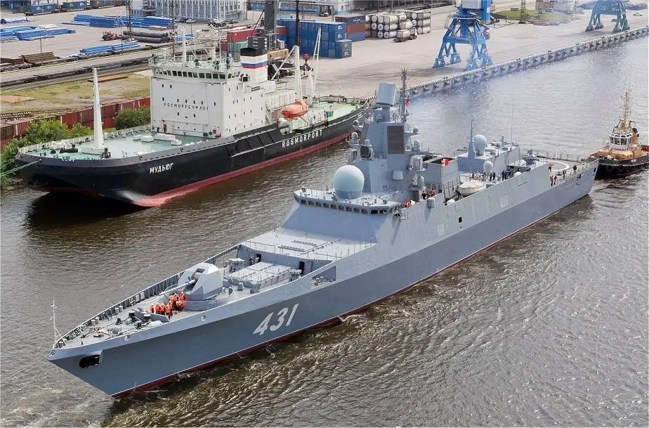 Russian Vyborg Shipyard laid the Purga ice class coastguard ship of project 23550 925 001