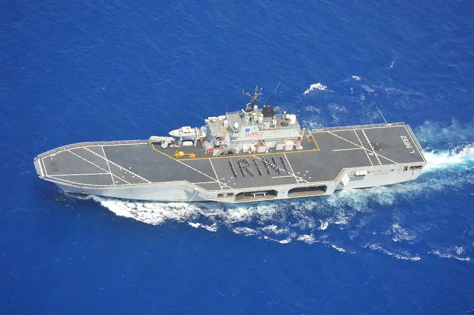 Italian Navy San Giorgio amphibious assault ship is new flagship for operation IRINI 925 001