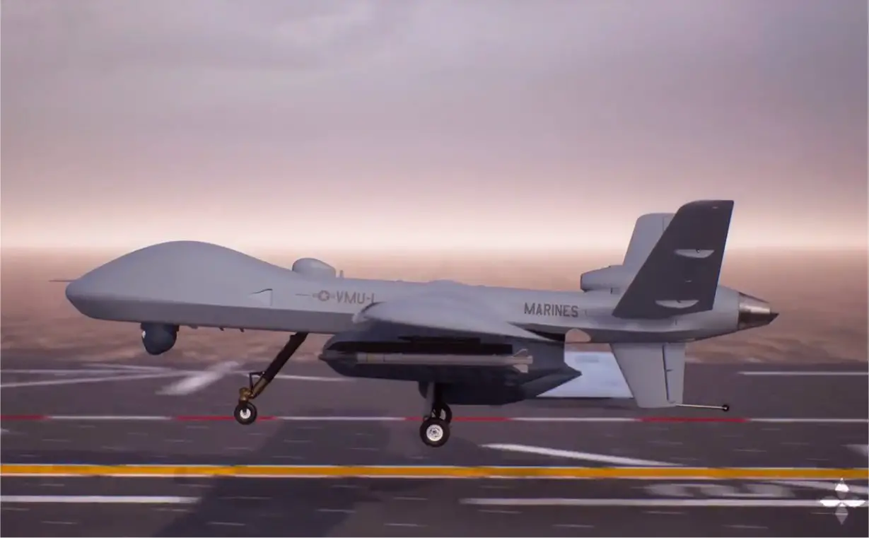 General Atomics launches MQ-9B short takeoff and landing aircraft