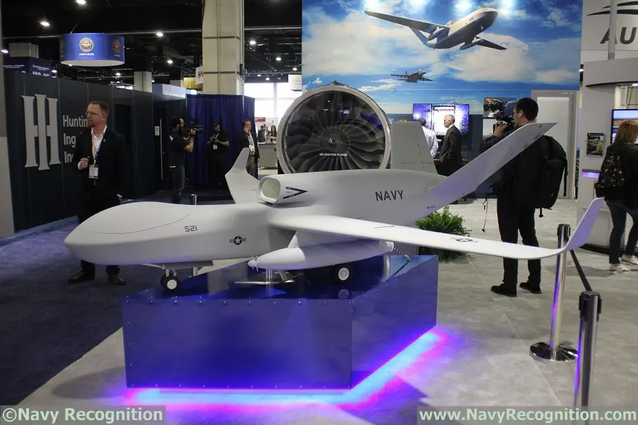 Sas 2018 General Atomics Showcasing Its Mq 25 Unmanned Tanker