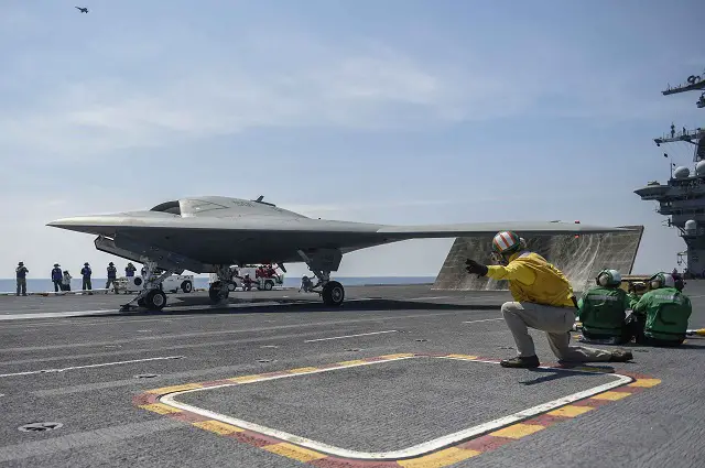 The X-47B is a tailless, strike fighter-sized unmanned aircraft currently under development by Northrop Grumman as part of the U.S. Navy’s Unmanned Combat Air System Carrier Demonstration (UCAS-D) program. 