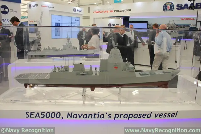 Navantia's SEA5000 proposal is based on the Hobart class Air Warfare Destroyer design