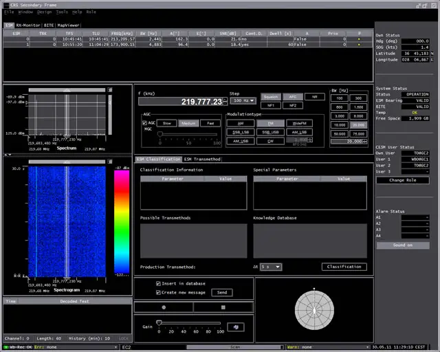 MEDAV reached a new milestone with the current version of the CRS-8000 system: new features and improved functionality make the star product of the German mid-size company more attractive to those who are busy with reconnaissance and frequency management for submarines and ships in tactical applications.