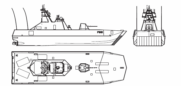 Designed and built by Umoe Mandal, the Skjold class corvette is engineered for littoral combat and surface operations in coastal waters. While light in displacement (274 tonnes) the Skjold class are armed like a frigate ship, present many stealth features and are capable of high transit speeds. While they should be classed as Patrol Boats, the Royal Norwegian Navy officially label them as coastal corvettes.