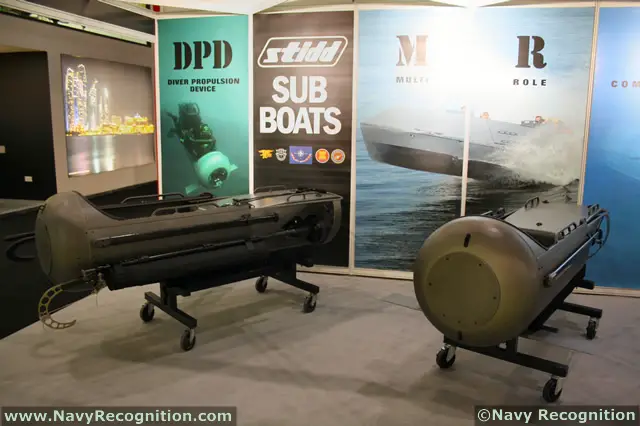 American company STIDD Systems introduced the new DPD Capsule during DSEI 2013, the International Defence & Security event in London, United Kingdom. The DPD Capsule is a low-drag, cargo trailer that combat divers can tow underwater during their missions using the existing STIDD Diver Propulsion Device (DPD) already in use with several naval special forces units around the world.