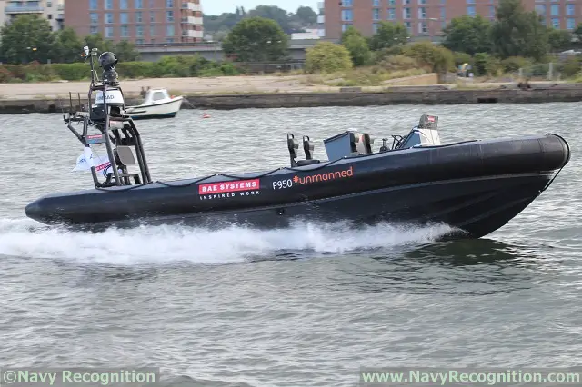 Pacific 950 optionally manned RIB