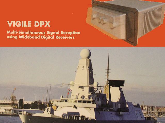 Vigile DPX Thales radar electronic surveillance naval platforms technical data sheet specifications information description pictures photos images video intelligence identification Thales British United Kingdom navy maritime naval defence industry technology 