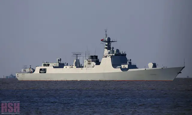 Type 052D Kunming Class Destroyer China Chinese Navy PLAN Guided ...