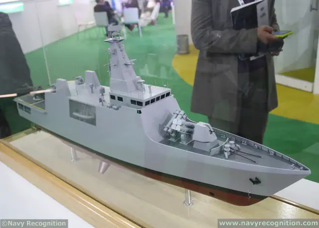 At DEFEXPO 2014, Indian shipbuilder Goa Shipyard Limited unveiled for the first time a new 75 meters Offshore Patrol Vessel (OPV) design. According to a Goa shipyard representative, this new OPV which is partially based on the existing 105 meters Saryu class OPV, is mainly intended for the export market. 