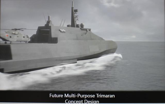 MAST Asia 2017: Japan's ATLA Unveils HMSVO Trimaran Concept