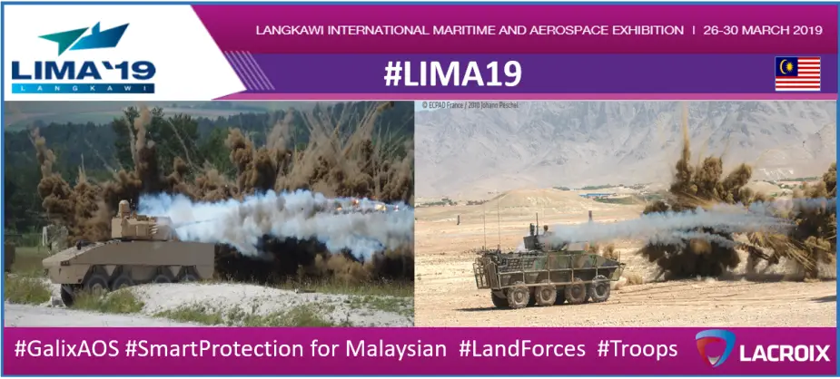 LIMA 2019 Lacroix displays its wide range of defense products 3