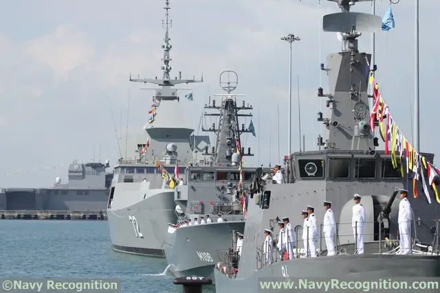 Pictures: RSN International Maritime Review Ceremony