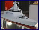 At BALT MILITARY EXPO 2014 which was be held in Poland from 24 to 26 June 2014, DCNS unveiled a new member in its Gowind range: The Gowind 1000. According to DCNS it is a new fast and reconfigurable naval asset, ready to face 21st challenges: A high speed vessel capable of fast intervention against emerging threats, with a significant autonomy for deployment from littoral to deep ocean environments in time of crisis.